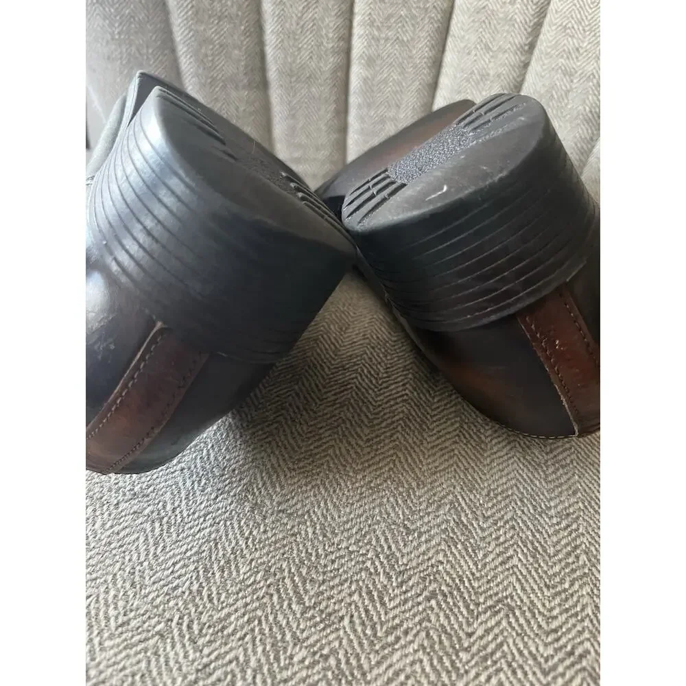 Dexter Brown And Green Saddle Oxford Shoes
